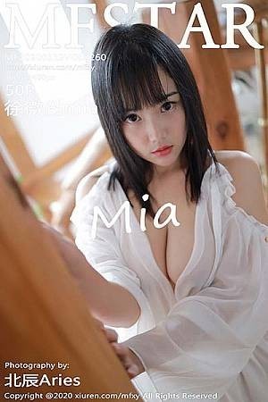 [MFStar模范学院]Vol.260_嫩模徐微微mia日本旅拍白色透视薄纱真空秀童颜巨乳诱惑写真50P