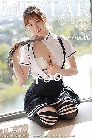 [MFStar模范学院]Vol.391_嫩模韩静安居家脱牛仔裤露性感内裤秀翘臀诱惑写真59P