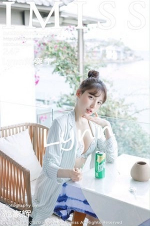 [IMISS爱蜜社]Vol.481_女神Lynn刘奕宁私房床上性感衬衣半脱秀完美身材诱惑写真24P