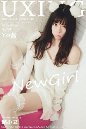 [UXING优星馆]Vol.048_嫩模Yo酱居家学生装+白色蕾丝袜清爽美萝莉性感写真32P