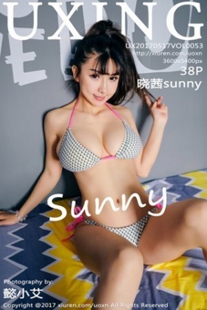 [UXING优星馆]Vol.053_巨乳嫩模晓茜sunny粉红薄纱性感内衣秀傲人巨乳诱惑写真38P