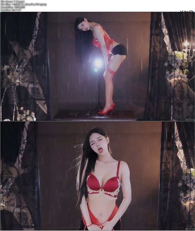 006.cc小恩雅 – 红色高跟雨天热舞 [MP4-1.11GB]