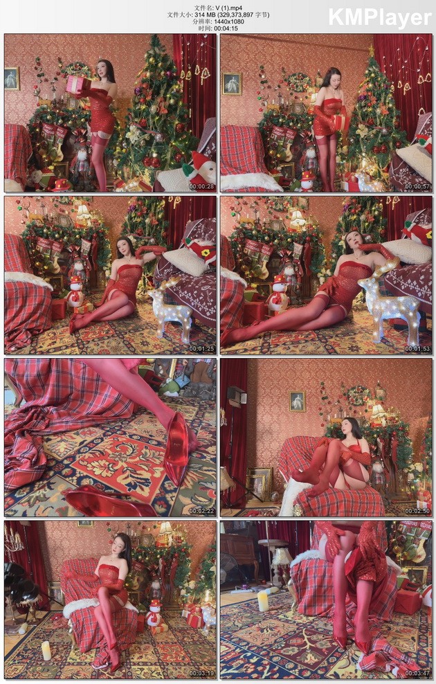 果儿Victoria 微密圈 – NO.035 圣诞快乐 [34P1V-714MB]
