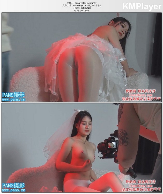 [PANS新版] Vol. 803  淘淘_视频 [MP4/778M]