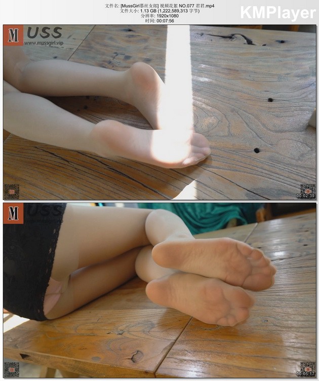 [MussGirl慕丝女郎] 视频花絮 NO.077 君君[1V-1.14G]