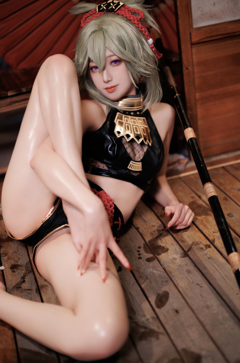 封疆疆v NO.35 原神 久岐忍 [26P-185M]