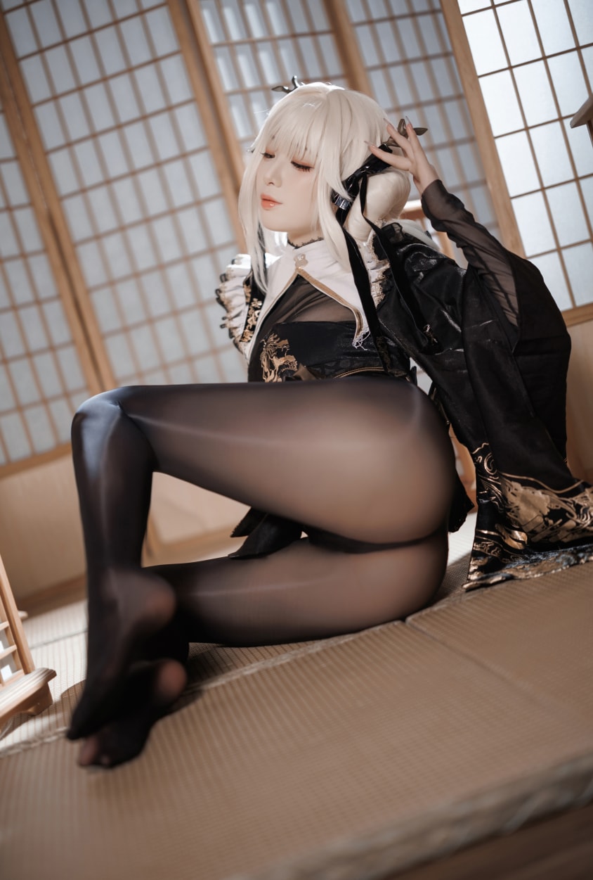 封疆疆v NO.54 NIKKE 白兔布兰儿 和服[40P-481MB]