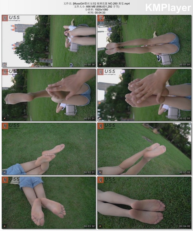 [MussGirl慕丝女郎] 视频花絮 NO.260 黄莹[1V-666.7M]