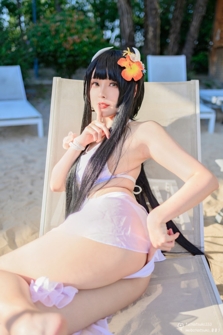 Natsuko夏夏子 – NO.44 碧蓝航线 比叡 泳装[55P-667MB]
