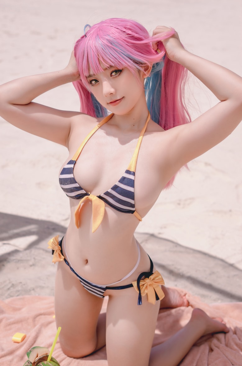 Messie Huang – Aqua Bikini [34P-62MB]