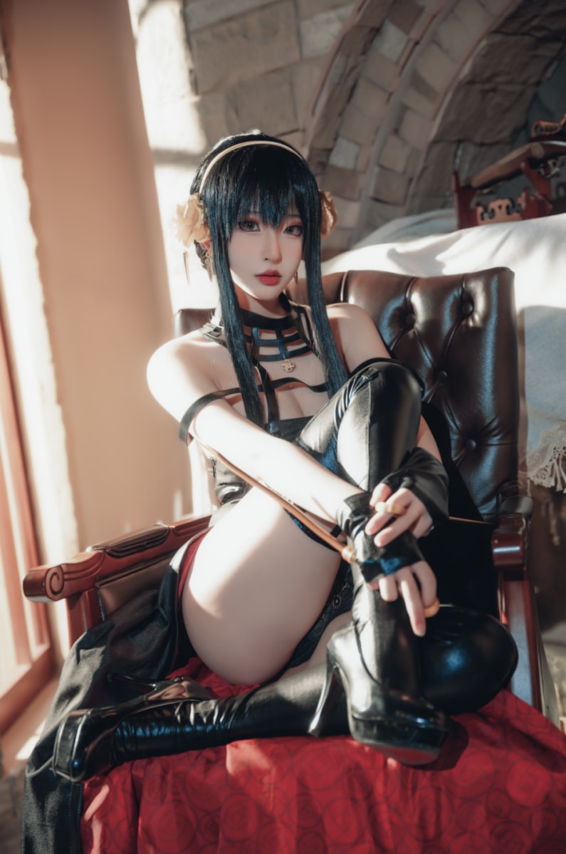 清水由乃 NO.061 间谍过家家 约尔·福杰 战斗服 [30P-487MB]