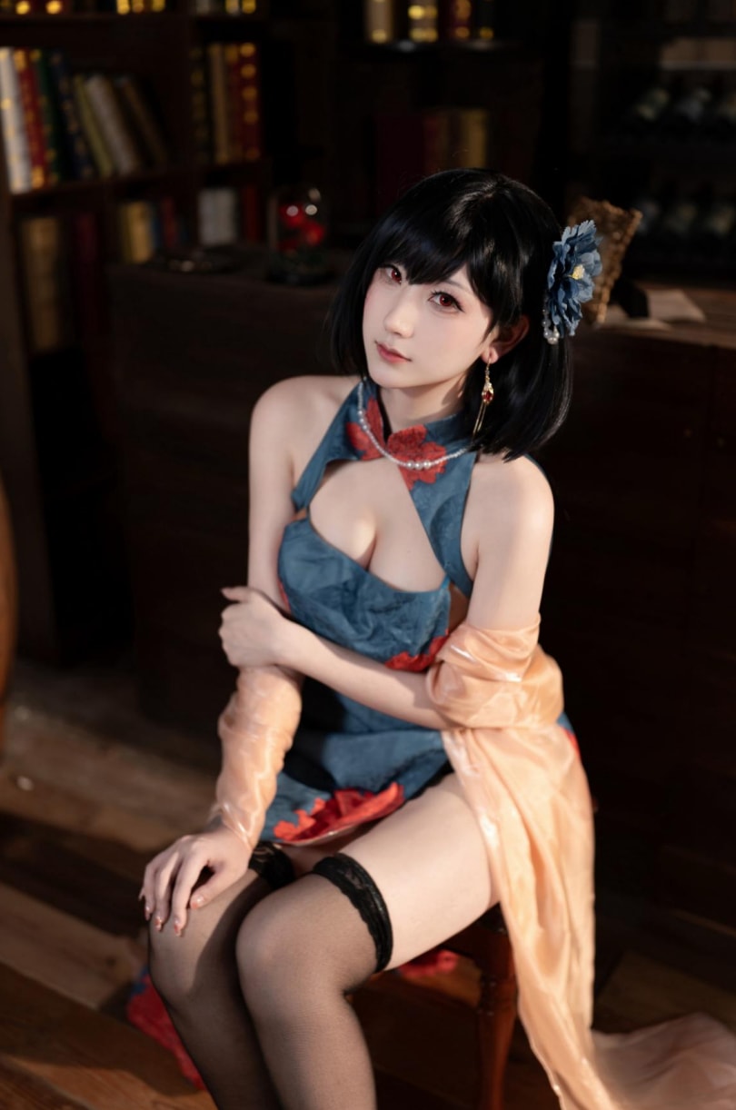 梓猫AzuNyan – 建武旗袍[9P-88MB]