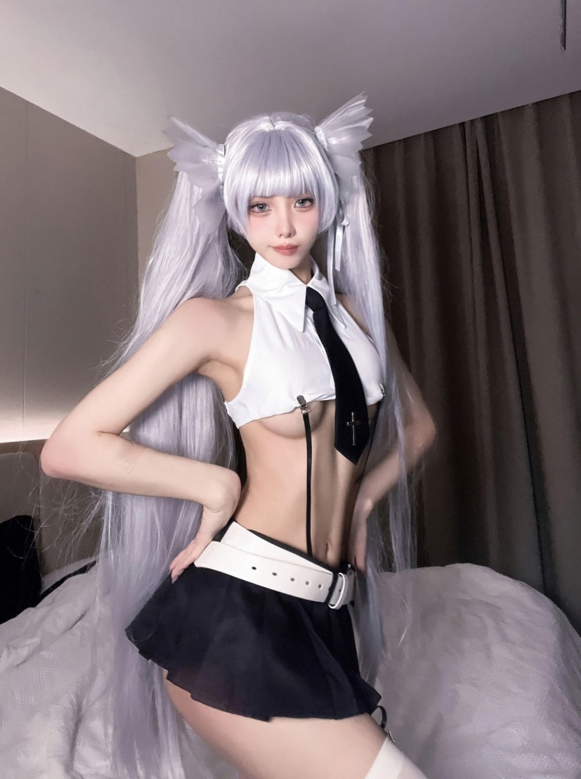 果咩酱w NO.046 天使女警 [23P-163M]