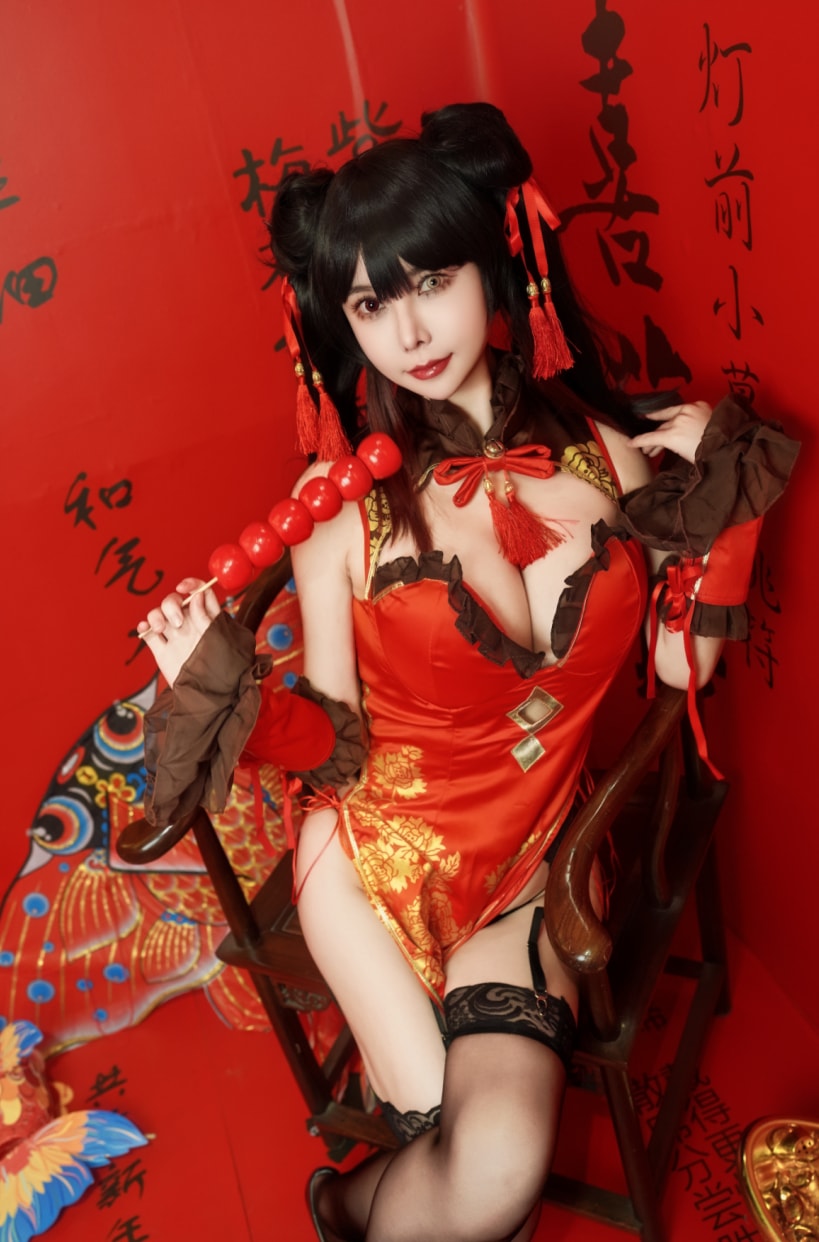 亚马逊鲶鱼 – NO.15 时崎狂三 旗袍[25P-379MB]