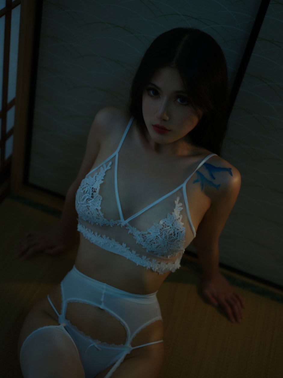 一米八的大梨子 NO.24 复活白 [23P-177MB]