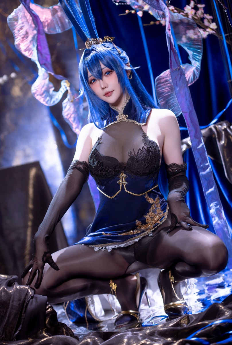 星之迟迟 NO.255 2025年8月计划C 碧蓝航线-新泽西兔兔(花园) [52P-382MB]VIP