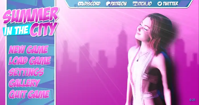 欧美画风城市的夏天 Summer In The City S1v1.01汉化版【欧美SLG/汉化/动态/百合】PC+安卓