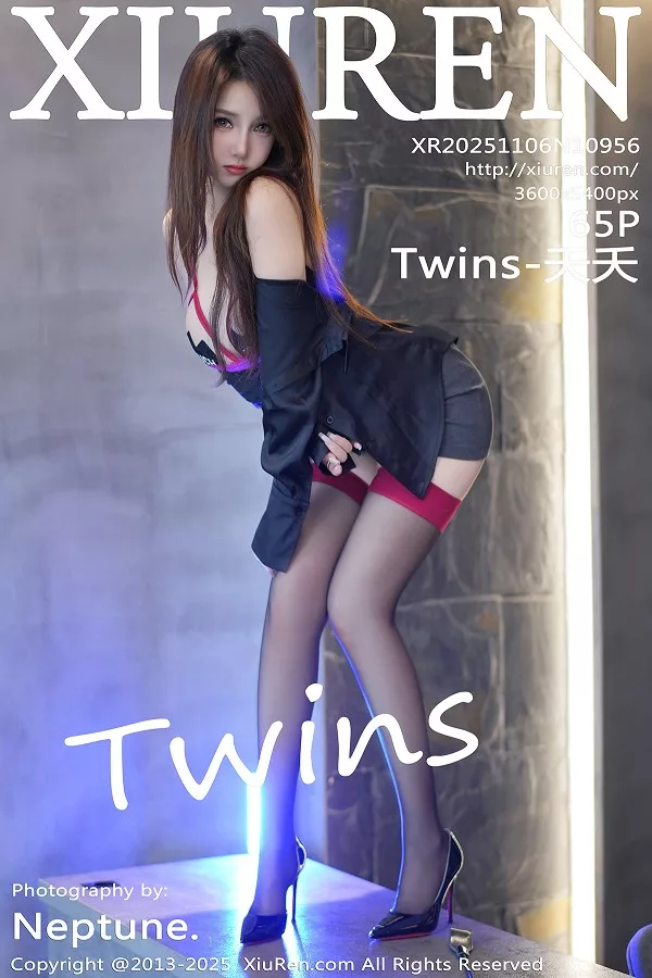 [XiuRen秀人网]No.10956_模特Twins-夭夭性感红色情趣内衣配黑丝吊袜秀曼妙身姿诱惑写真65P