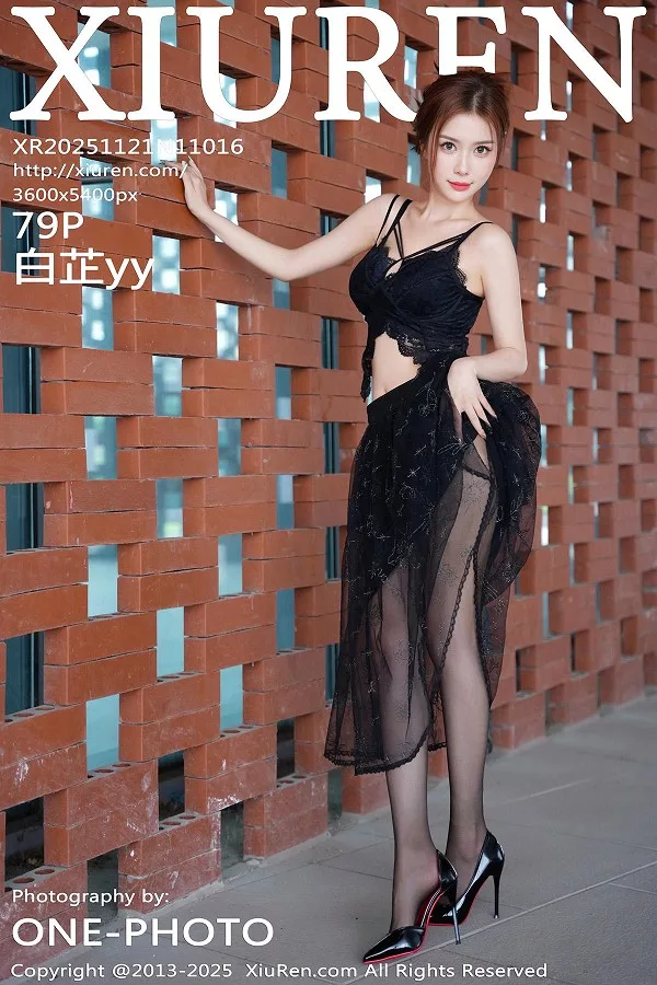 [XiuRen秀人网]No.11016_模特白芷yy性感黑色情趣内衣配超薄黑丝秀完美身材迷人诱惑写真79P