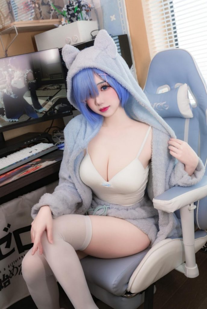 图片[1]-雪晴Astra NO.090 蕾姆猫猫[13P-106MB]-写真栈