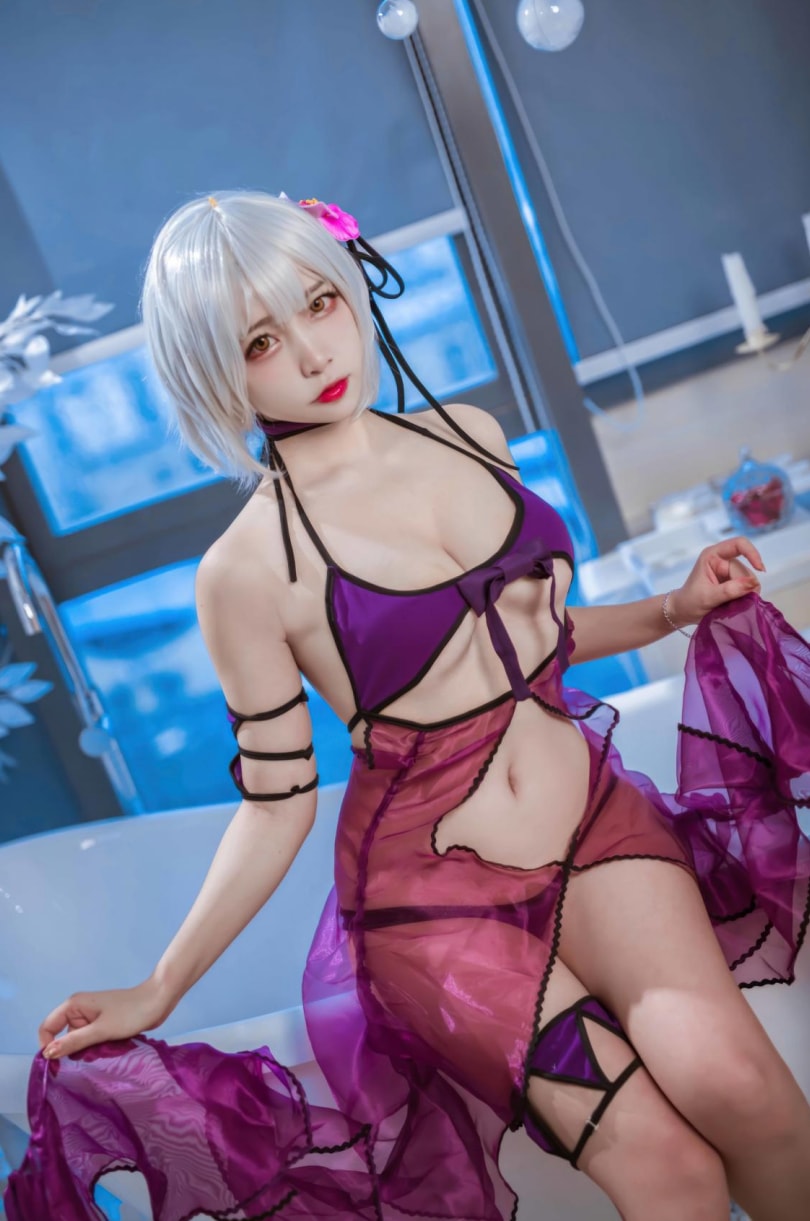 二佐Nisa – NO.205 FATE-黑贞水着[40P-277MB]