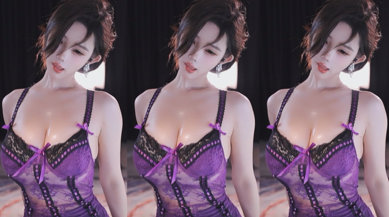 【舞】斗鱼-小悦光-性感三角热裤内衣胸抹油抖奶[2V-597MB]