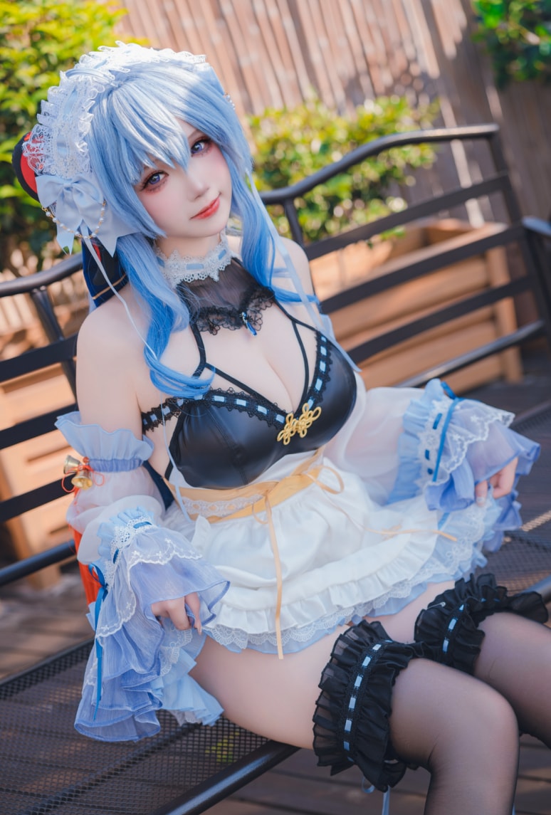 雪晴Astra NO.091 原神 甘雨 女仆[31P1V-763MB]